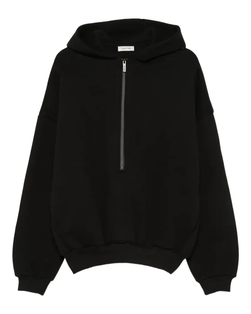 Fear of God Hoodie mit Reißverschluss - Schwarz Schwarz