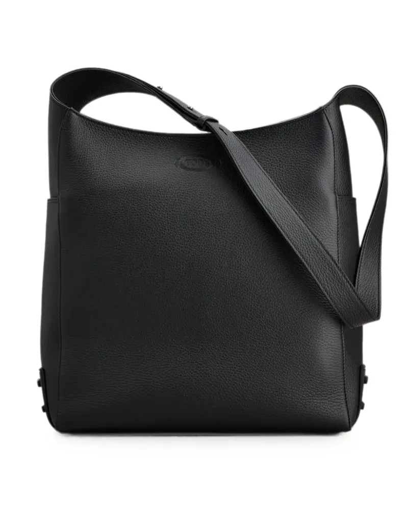 TOD'S Gommino leather shoulder bag - Schwarz Schwarz
