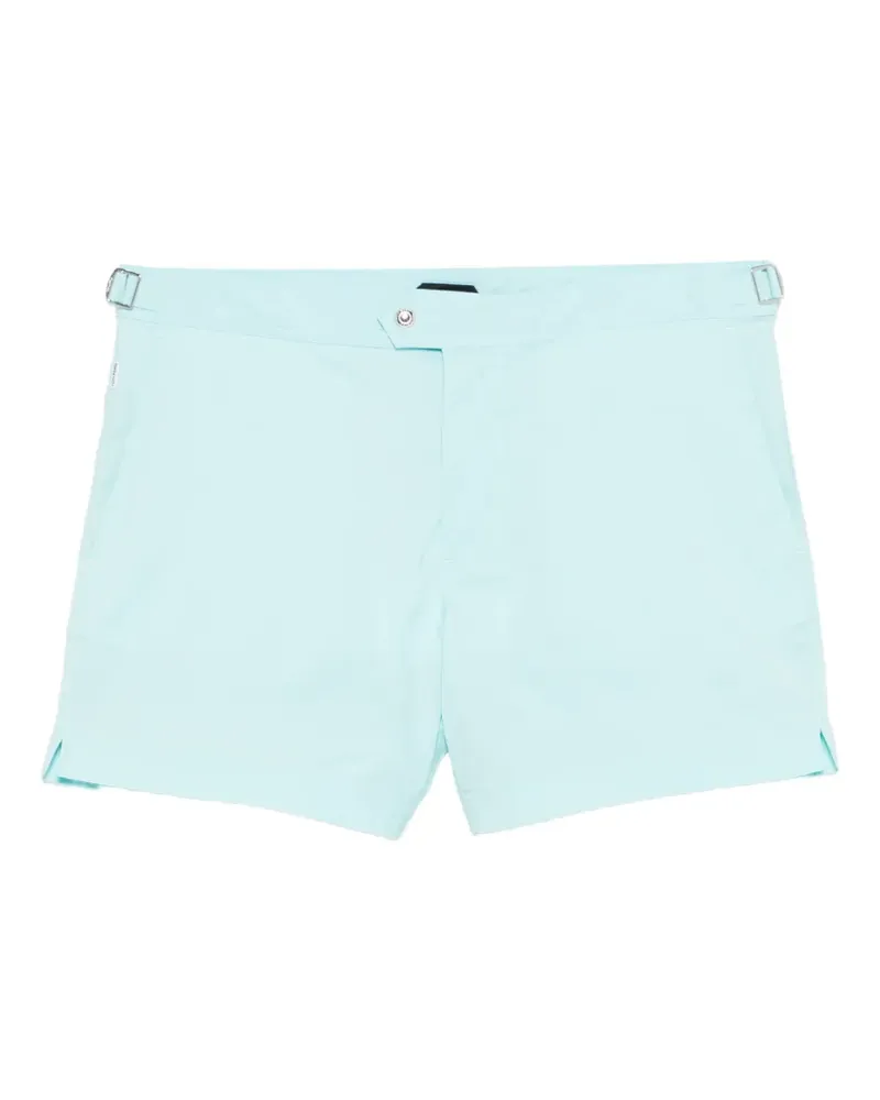 Tom Ford side-adjuster swim shorts - Blau Blau