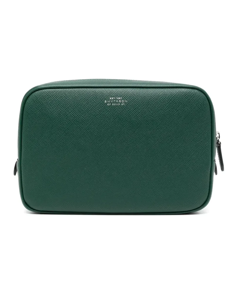 Smythson Organizer Clutch - Grün Grün