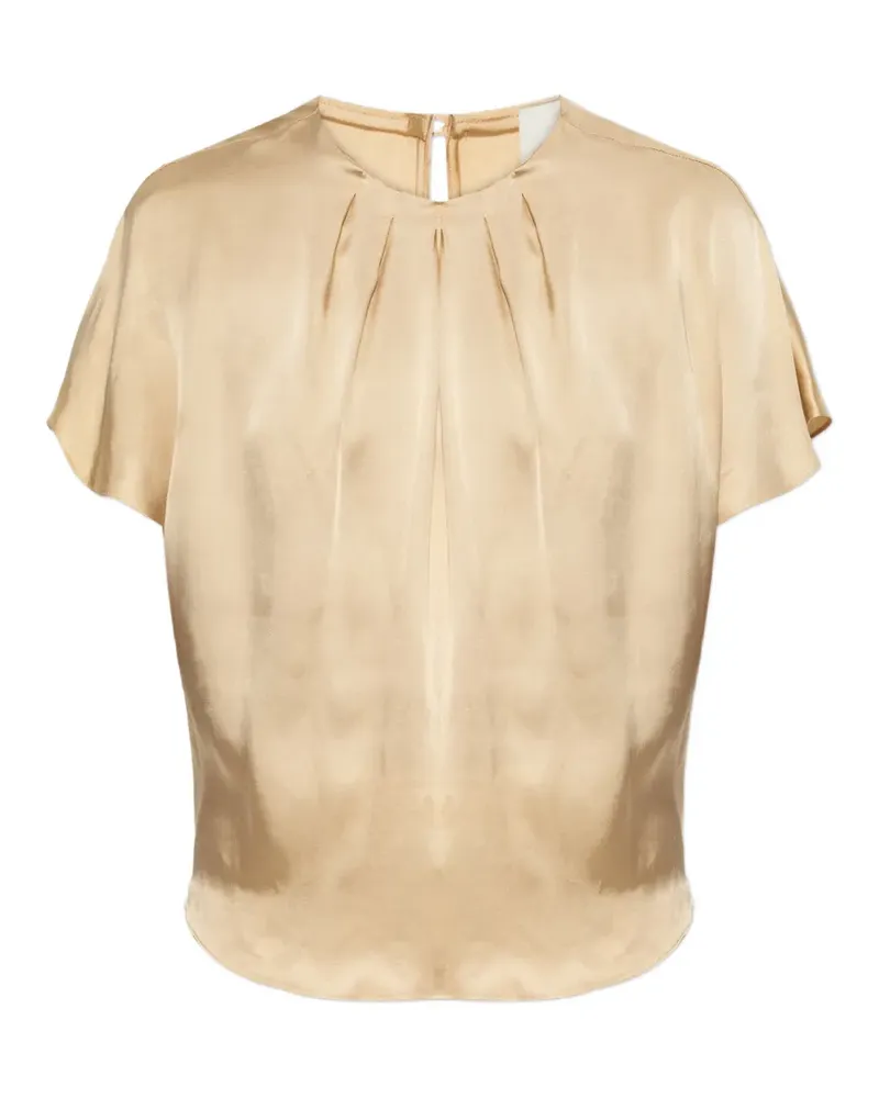 Isabel Marant Sakine Bluse mit Falten - Nude Nude