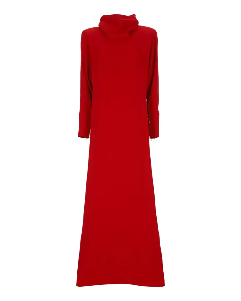 Valentino Garavani Langes Cady Couture Kleid - Rot Rot