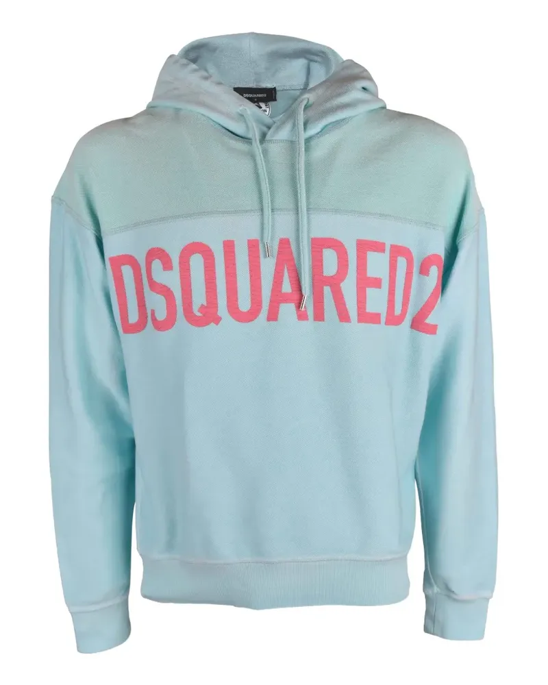 Dsquared2 Hoodie mit Logo - Blau Blau