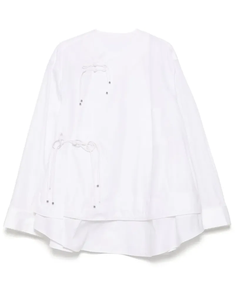JNBY Jacke mit Kordelzug - Weiß Weiß