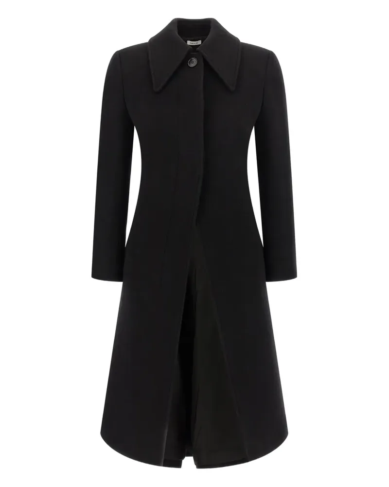Alexander McQueen single-breasted coat - Schwarz Schwarz