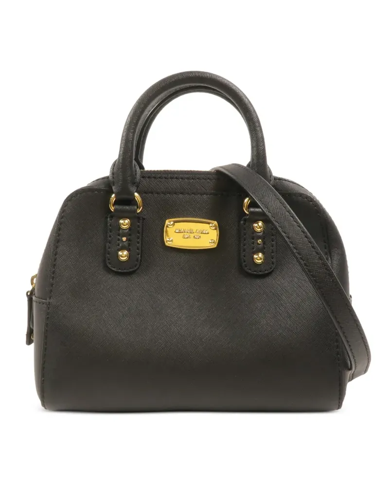Michael Kors Shopper aus Saffiano-Leder - Schwarz Schwarz