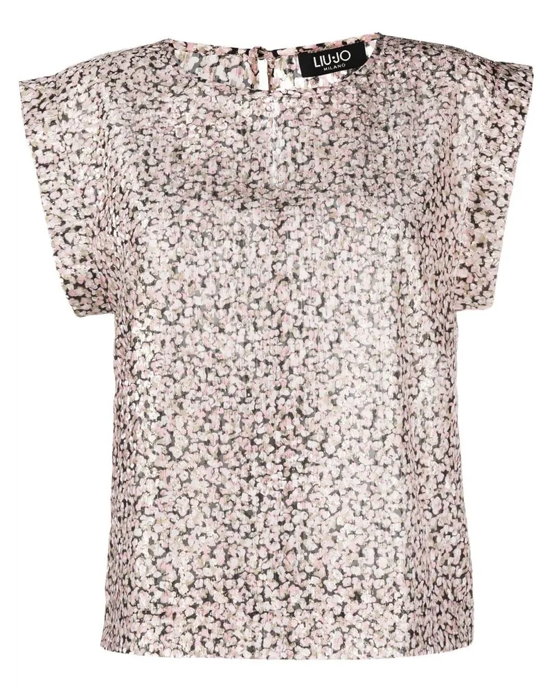 Liu Jo Bluse mit Print Rosa