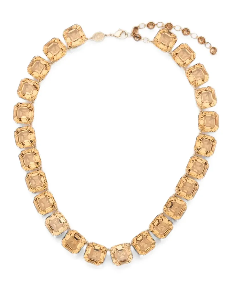 Swarovski Millenia Halskette mit achteckigem Schliff - Gold Gold