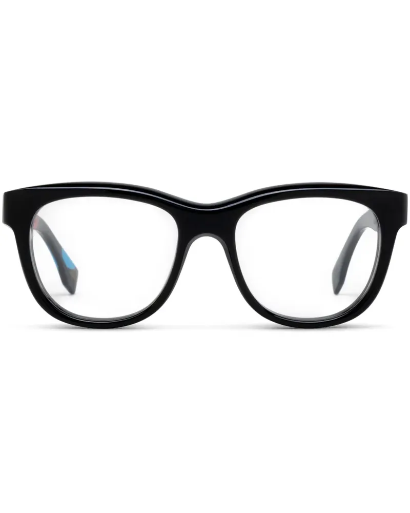 Gucci Brille mit eckigem Gestell - Schwarz Schwarz