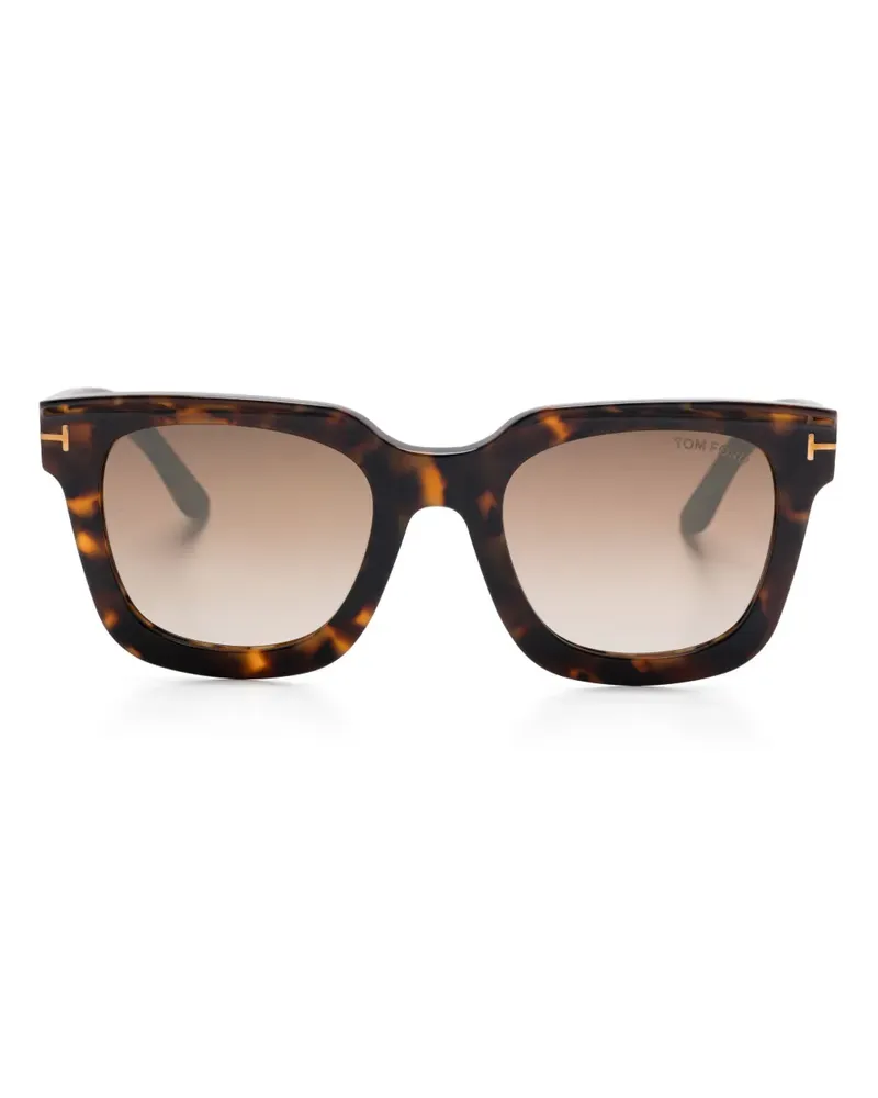 Tom Ford Leigh Sonnenbrille - Braun Braun