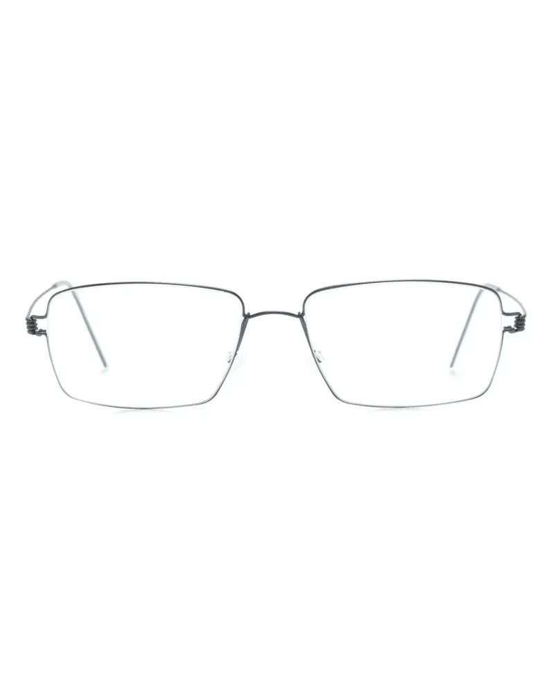 Lindberg Tim Brille mit eckigem Gestell - Blau Blau