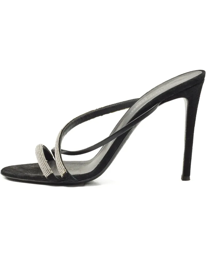 Giuseppe Zanotti rhinestone-embellished sandals - Schwarz Schwarz