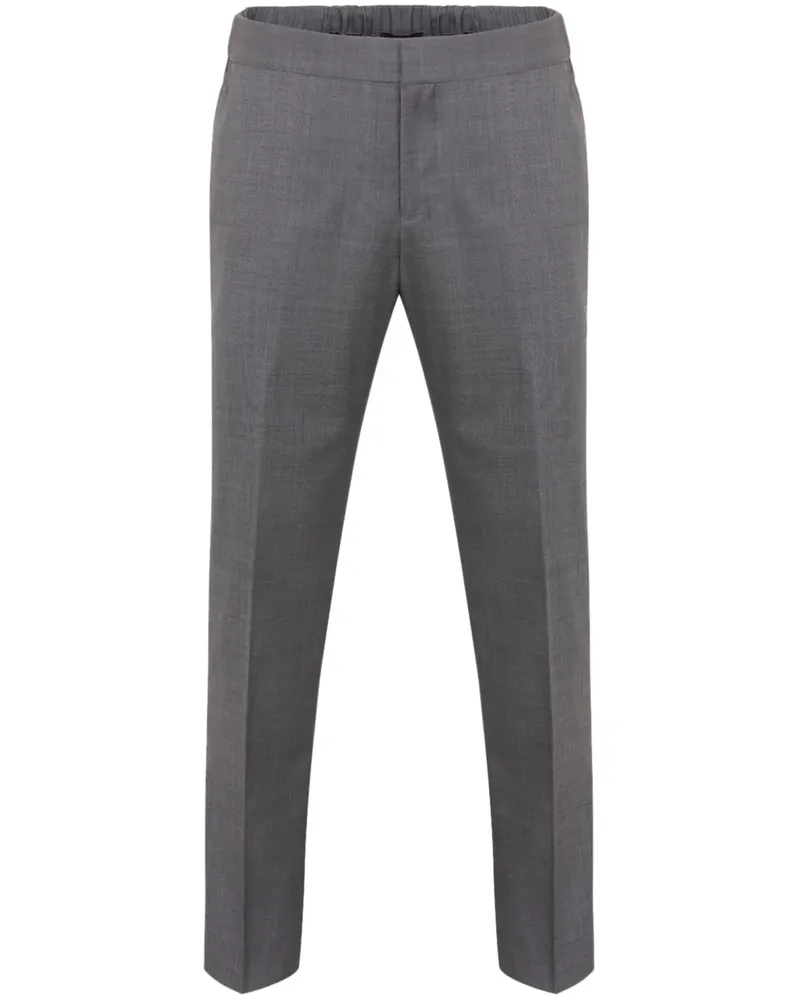 Shanghai Tang Hose mit Logo-Stickerei - Grau Grau