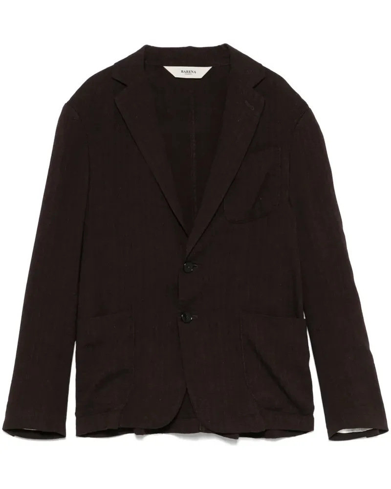 BARENA Sila Lisca Blazer - Braun Braun