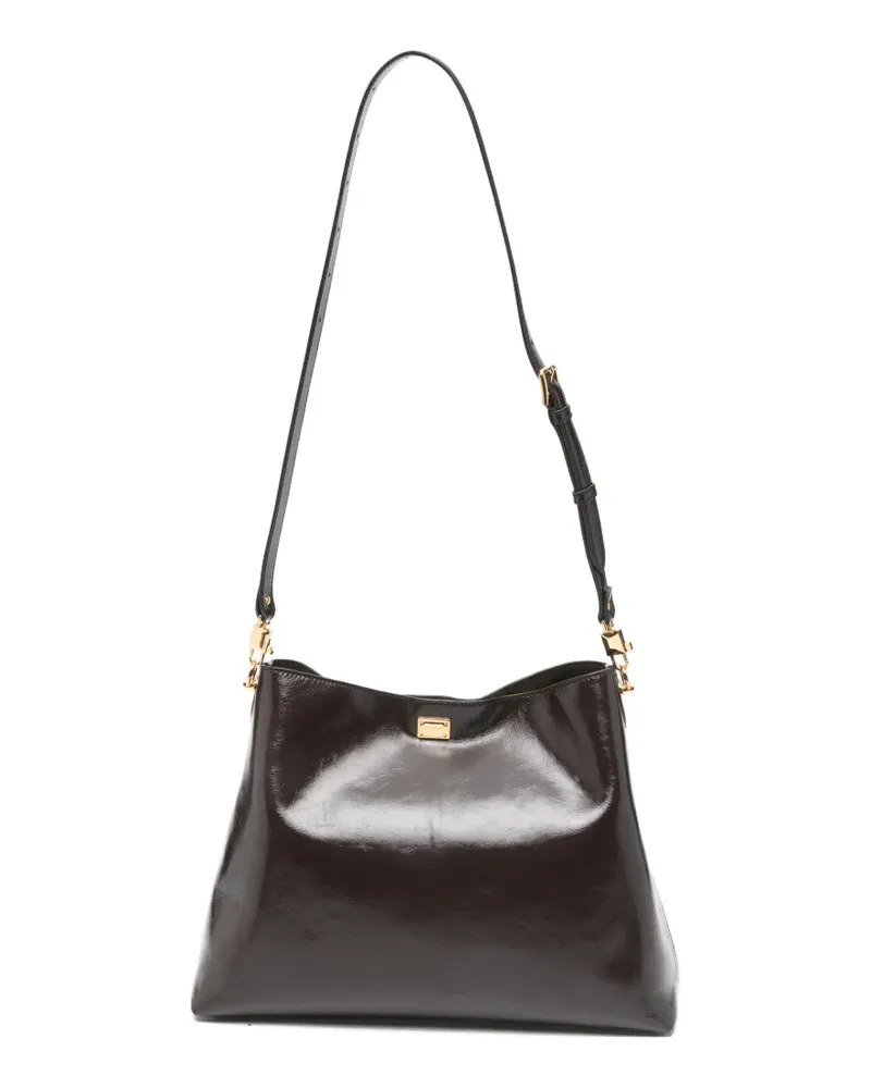 Dolce & Gabbana large Vittoria shoulder bag - Braun Braun