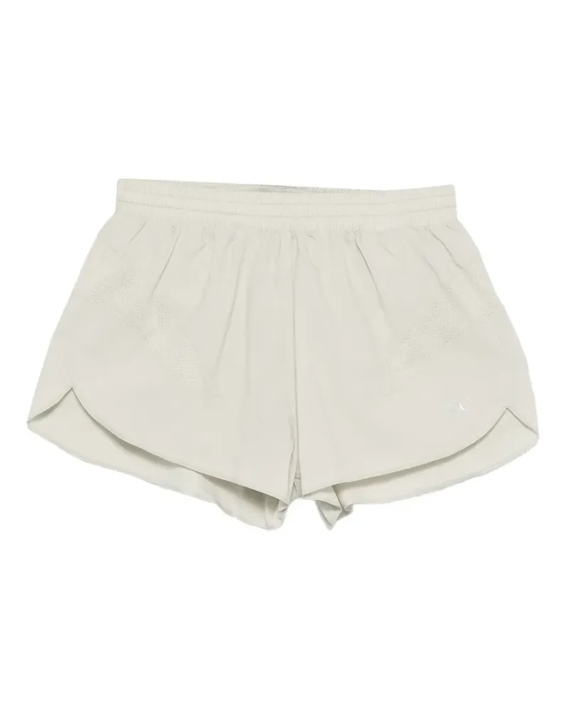 adidas Perforierte Lauf-Shorts - Nude Nude