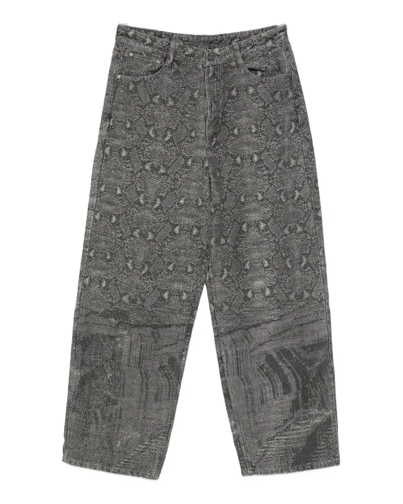 Daily Paper Hose im Oversized-Look - Grau Grau