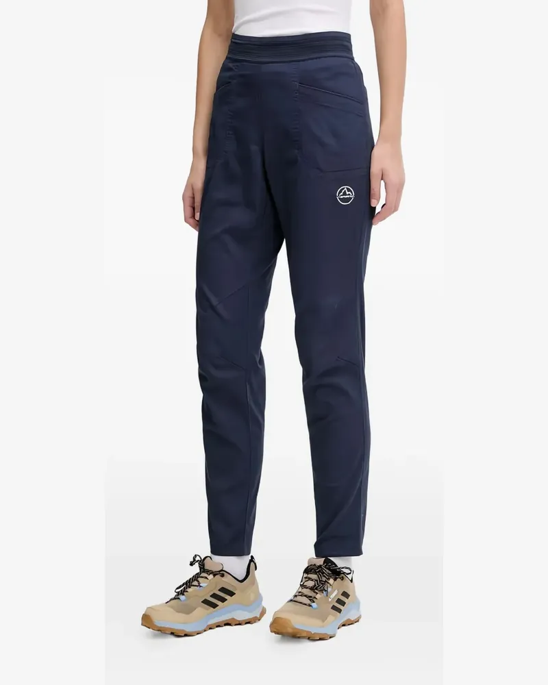 La Sportiva Jogginghose mit Logo - Blau Blau