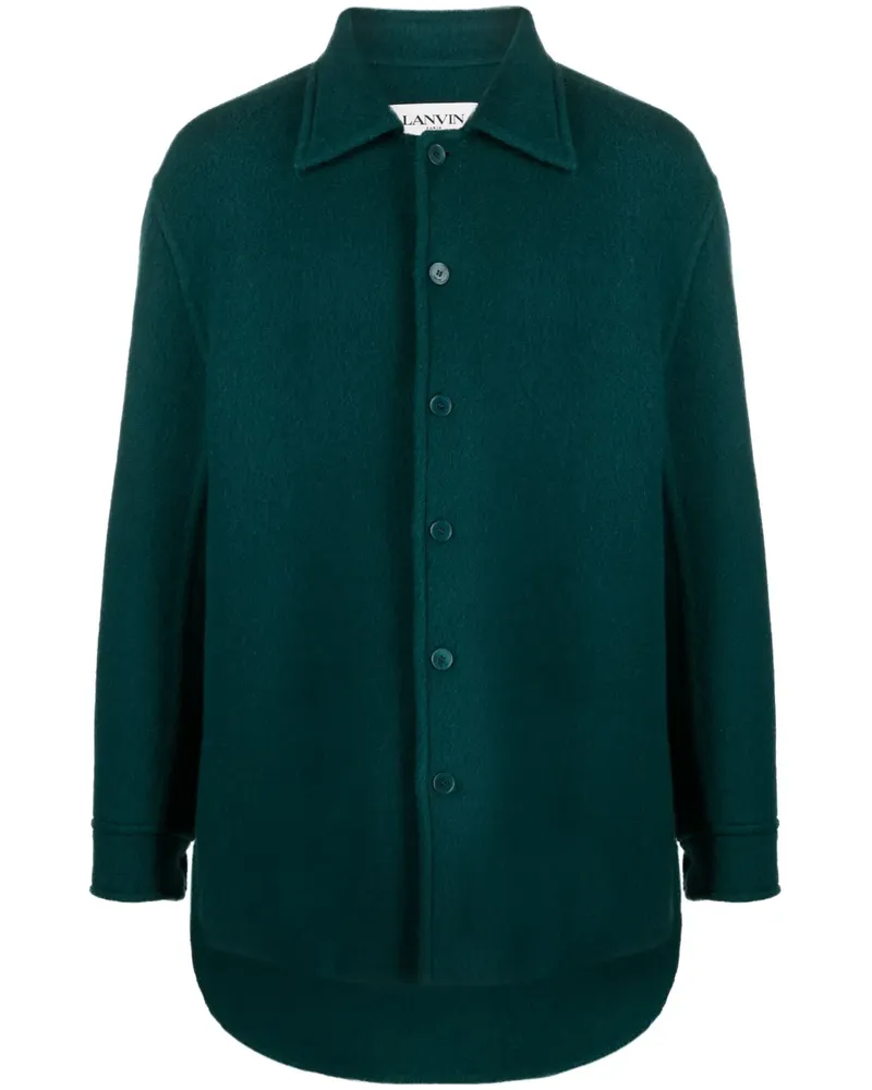Lanvin Klassische Hemdjacke - Grün Grün