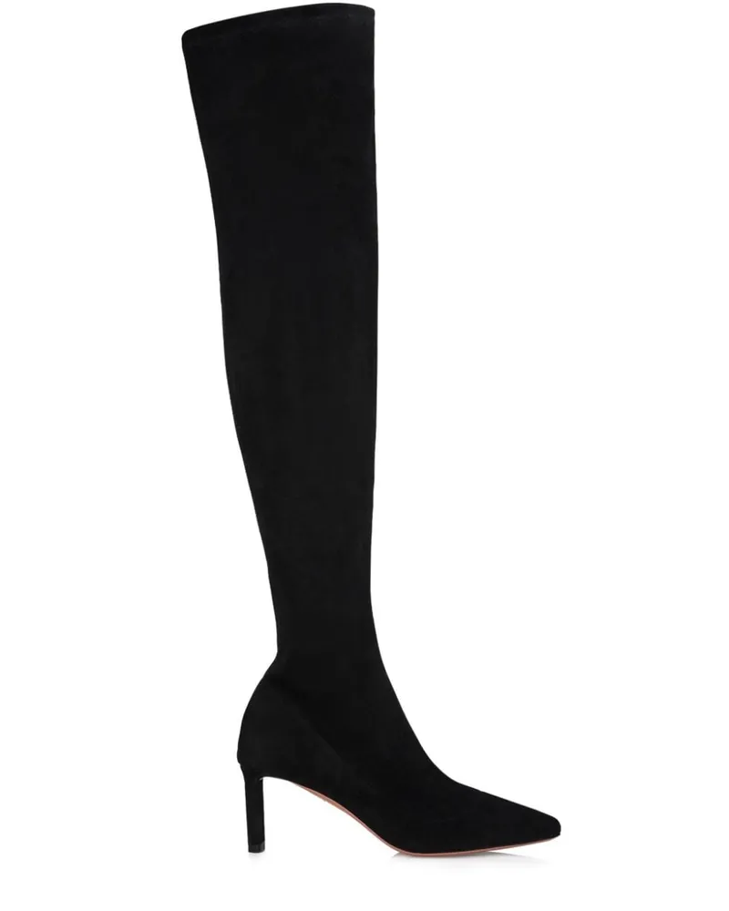 Aquazzura Zenn Stiefel 65mm - Schwarz Schwarz