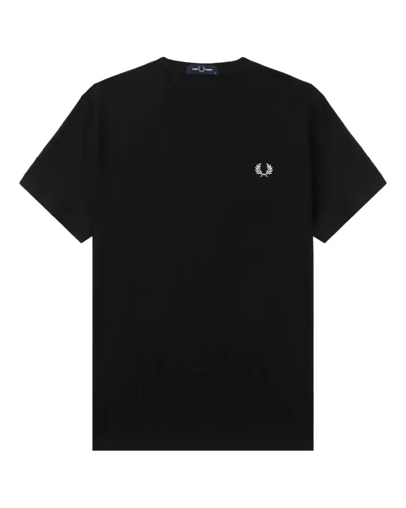 Fred Perry Klassisches T-Shirt - Schwarz Schwarz