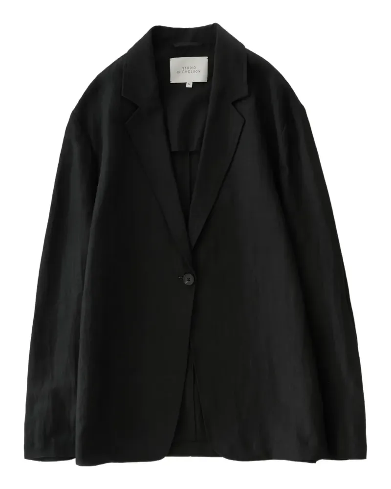 Studio Nicholson Denison blazer - Schwarz Schwarz