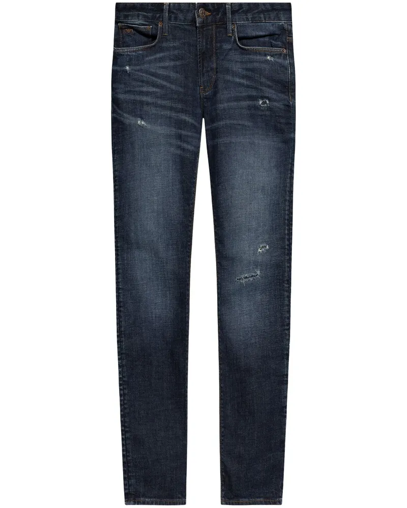 Emporio Armani J06 Slim-Fit-Jeans Blau