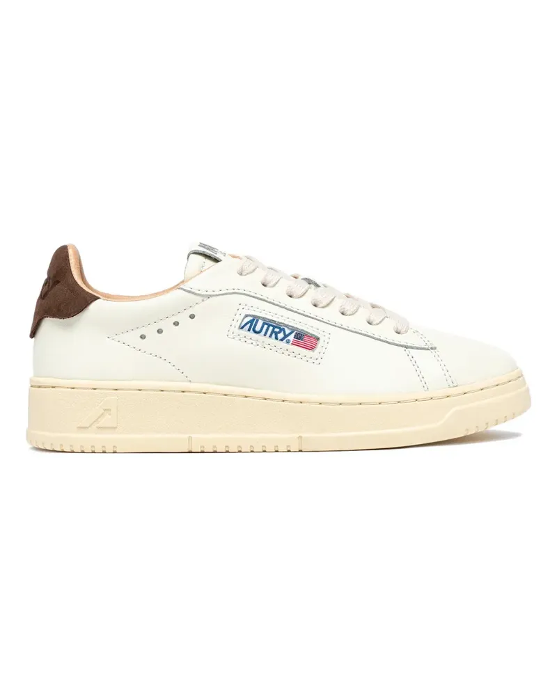 AUTRY Dallas low leather sneakers - Nude Nude
