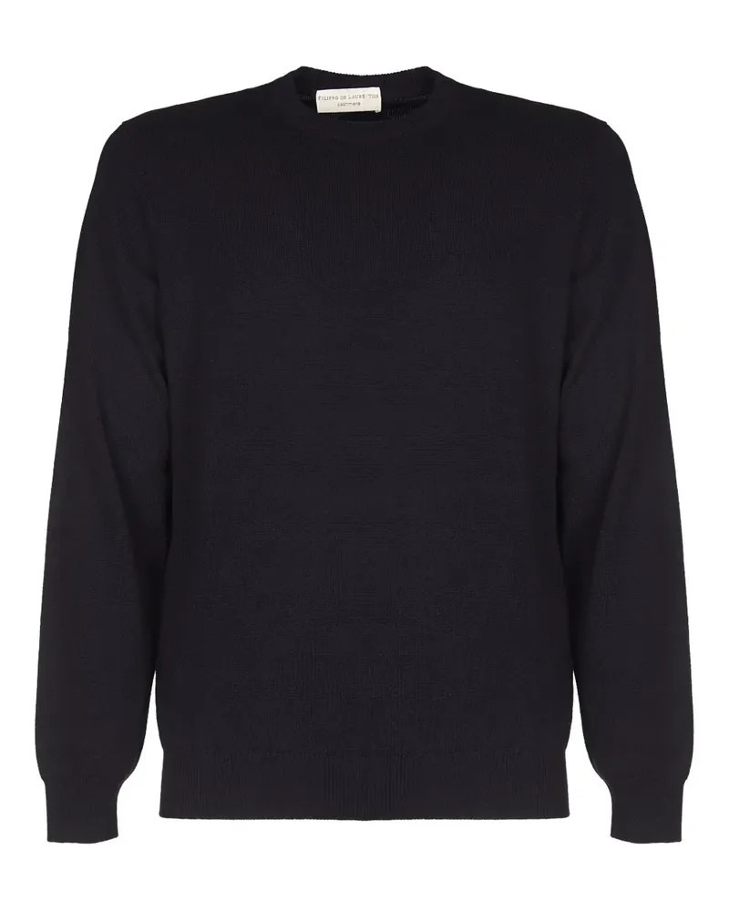 Filippo de Laurentiis Pullover mit Rundhalsausschnitt - Blau Blau