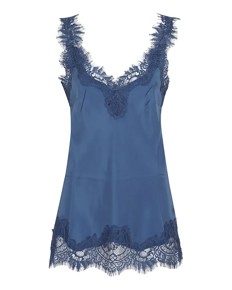 Gold Hawk Clothing Megan lace-trim camisole top - Blau Blau