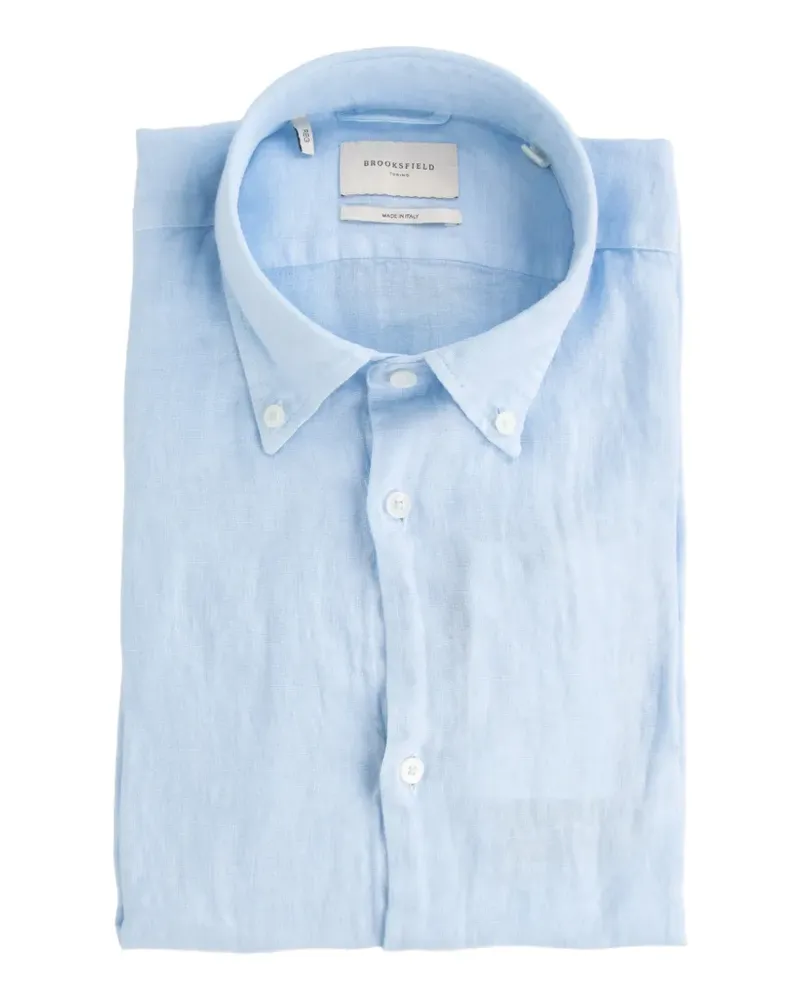 Brooksfield button shirt - Blau Blau