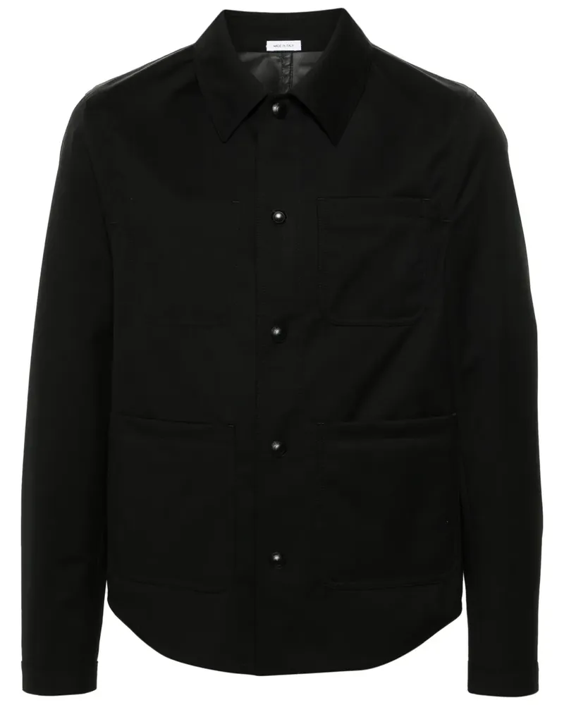 Thom Browne Klassische Hemdjacke - Schwarz Schwarz