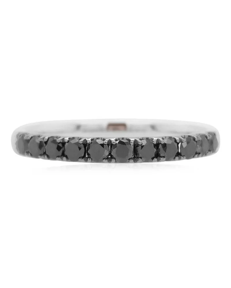 HYT Jewelry 18kt Weißgoldring mit Diamanten - Silber Silber