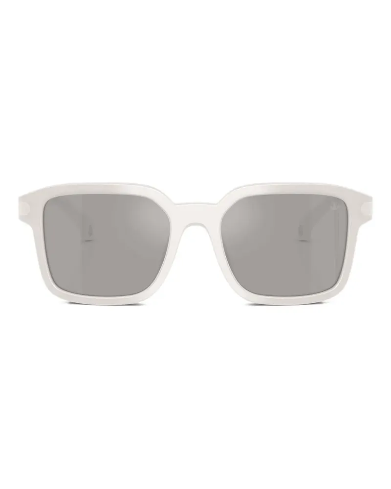 Moncler Quaderna Sonnenbrille mit eckigem Gestell - Grau Grau