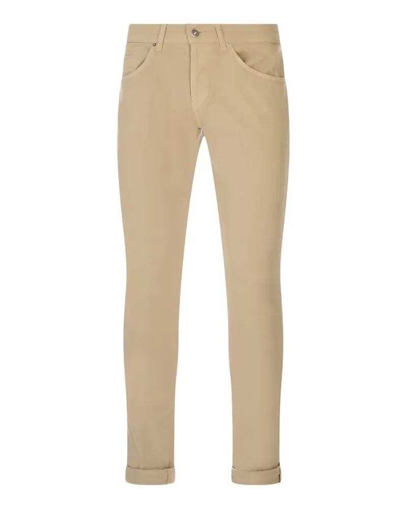 Dondup logo-plaque skinny jeans - Nude Nude