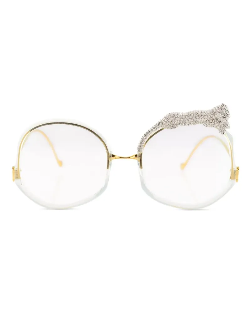 Anna-Karin Karlsson Rosettereve Brille mit Diamanten - Gold Gold
