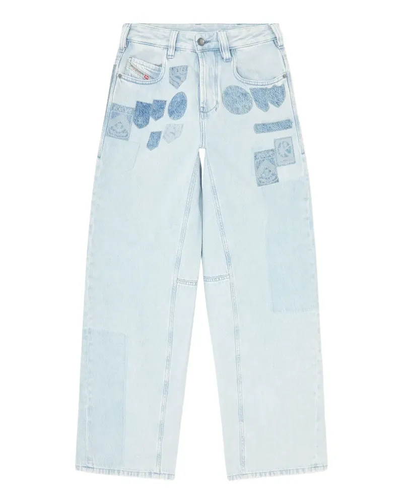 Diesel 1997 D-Enim-M Jeans mit lockerem Schnitt - Blau Blau