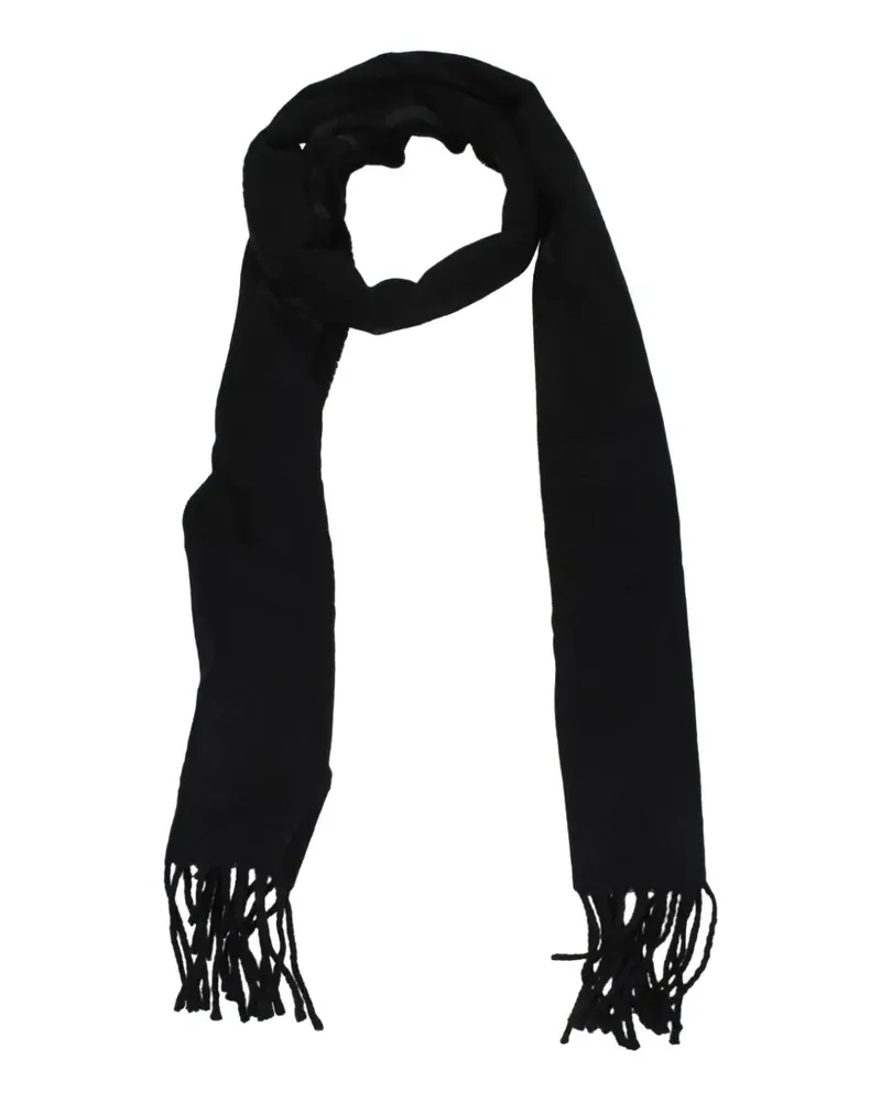 OFF-WHITE fringed scarf - Schwarz Schwarz