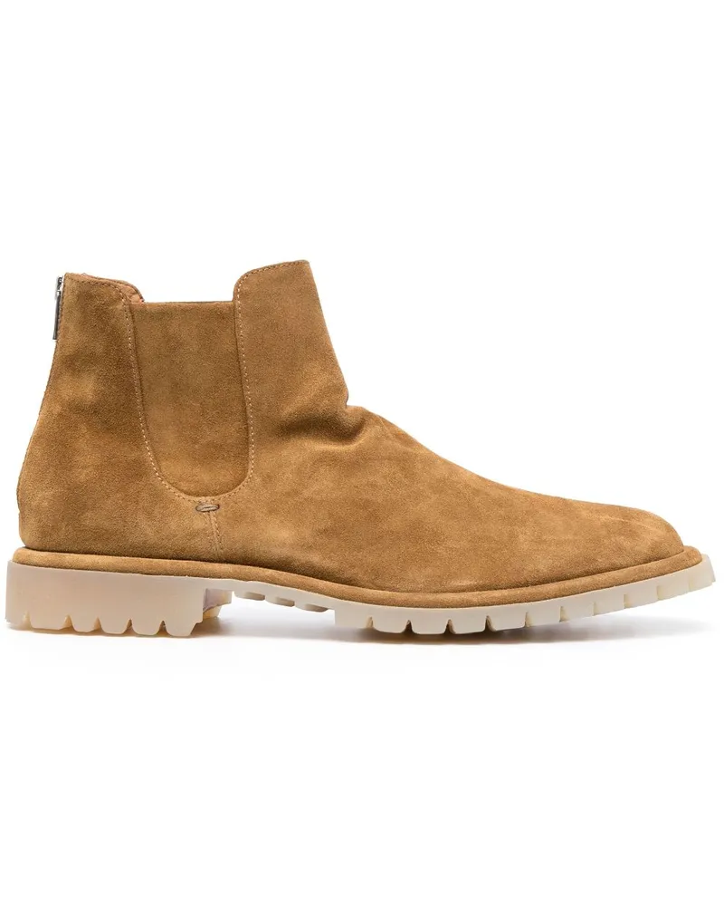 Officine Creative Italia Chelsea-Boots aus Wildleder - Braun Braun