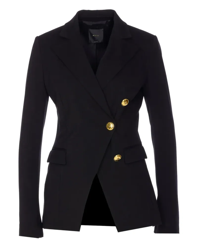 Pinko Asymmetrischer Sakko - Schwarz Schwarz