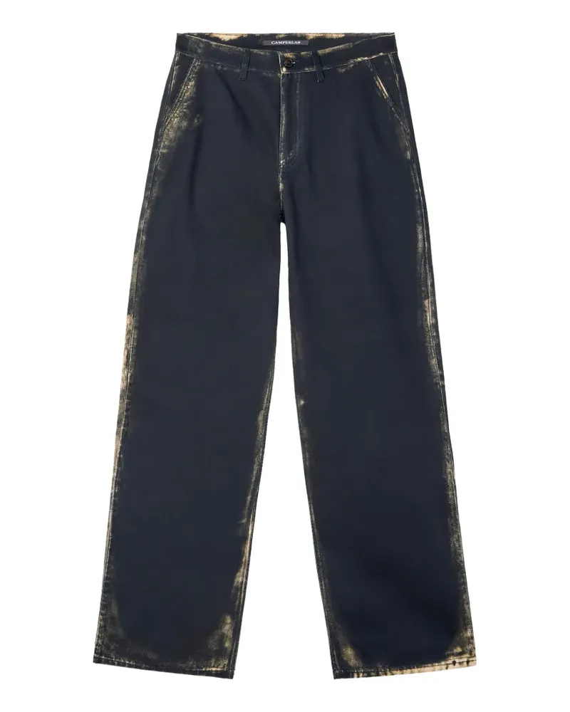 Camper Jeans mit Bleached-Effekt - Schwarz Schwarz