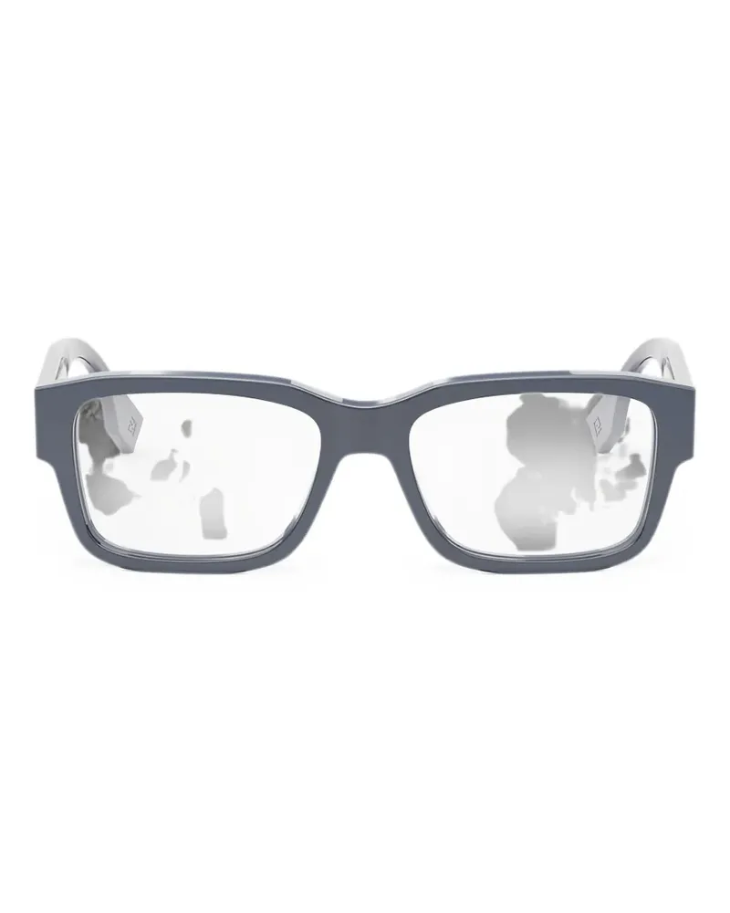 Fendi square-frame glasses - Blau Blau
