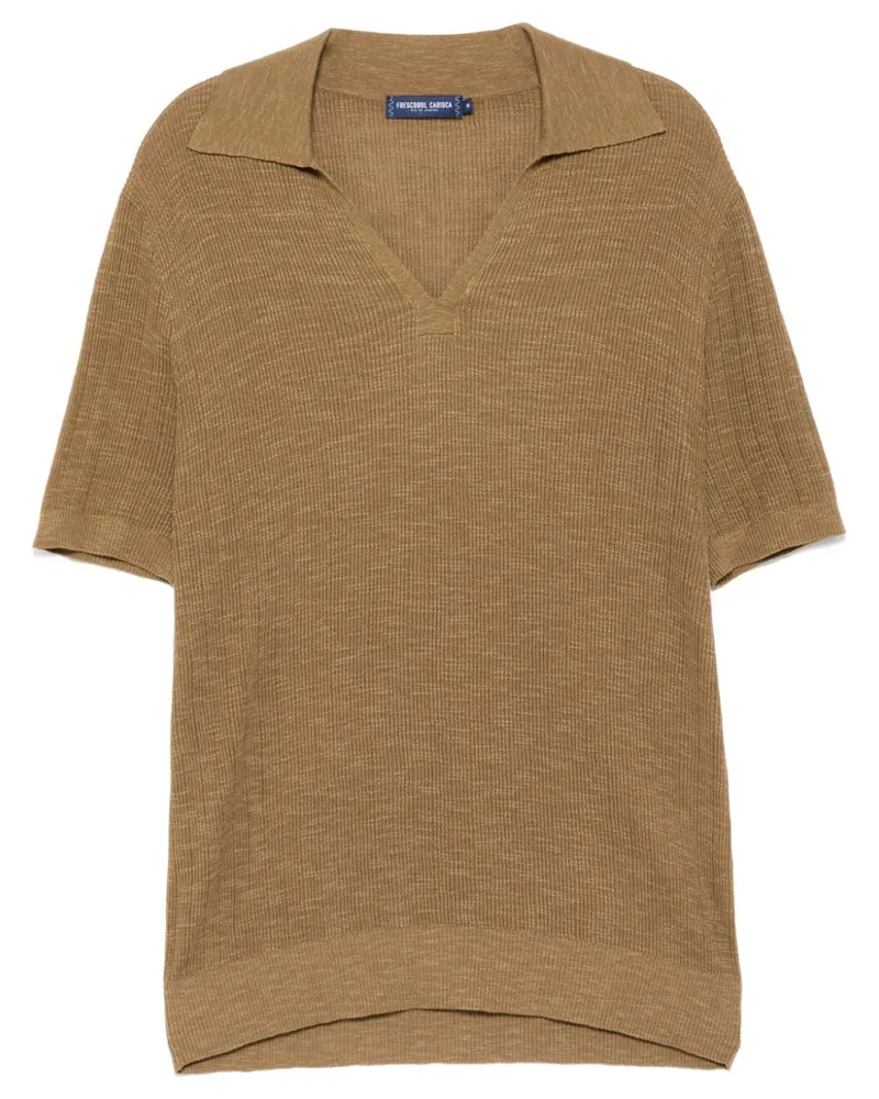 Frescobol Carioca Joaquim Poloshirt - Nude Nude