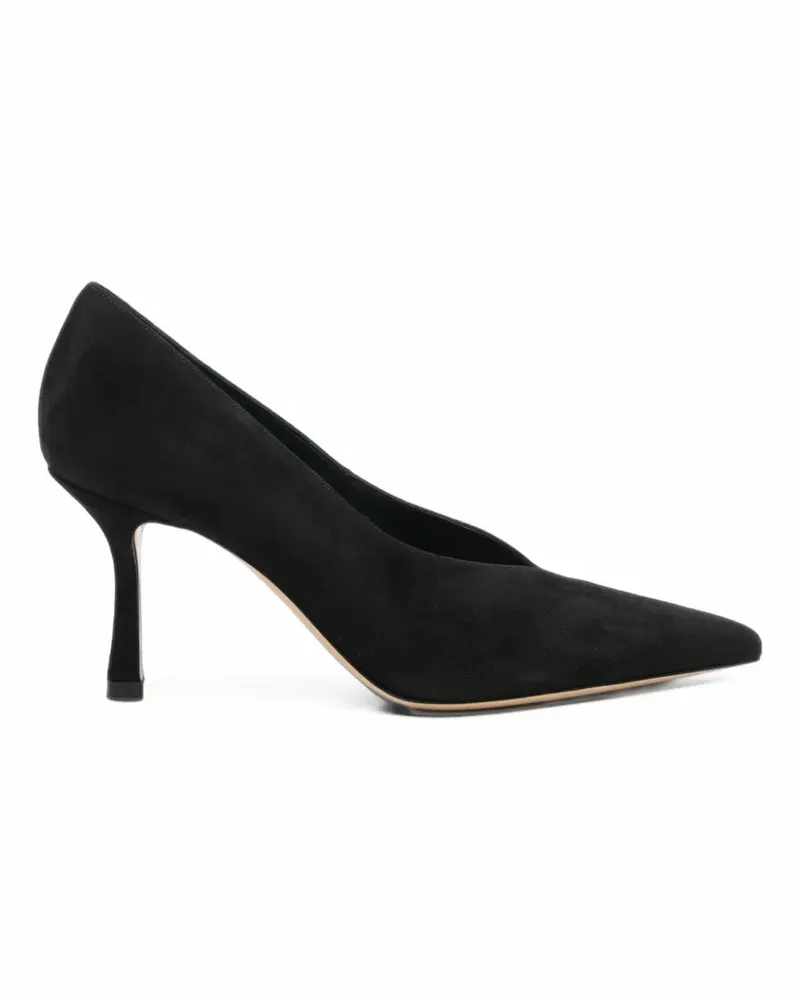 Casadei Pumps mit spitzer Kappe - Schwarz Schwarz
