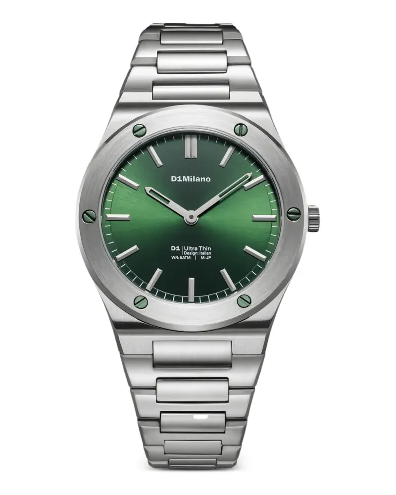 D1 Milano Ultra Thin Armbanduhr 37mm - Grün Grün