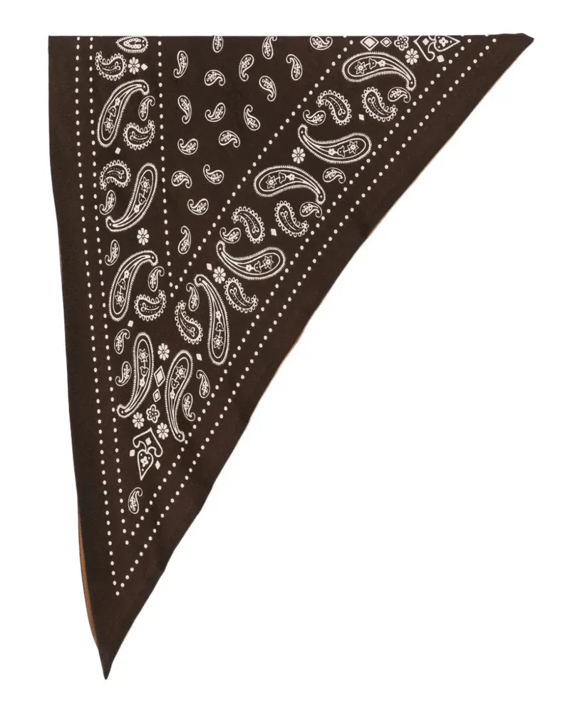 Destin Schal mit Paisley-Print - Braun Braun