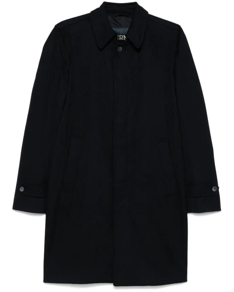 Herno Mantel aus Kaschmir - Blau Blau