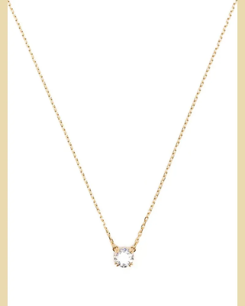 Swarovski Constella Halskette mit Kristallanhänger - Gold Gold