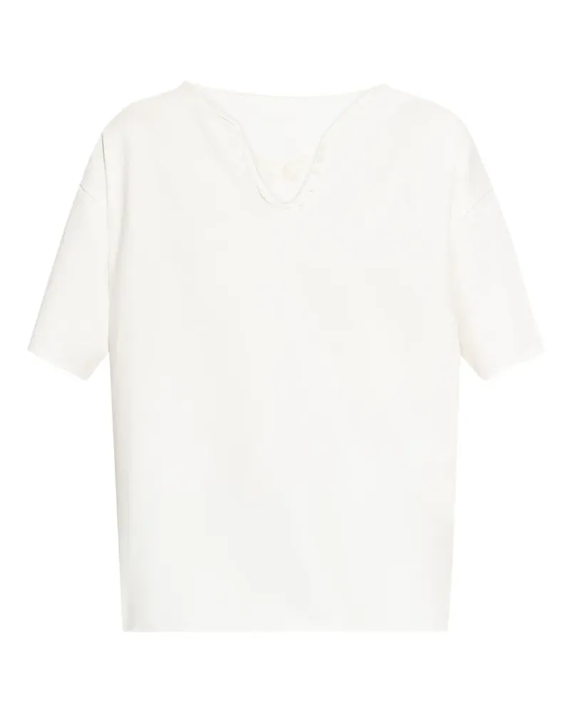 Zadig & Voltaire Meg V-neck T-shirt - Weiß Weiß
