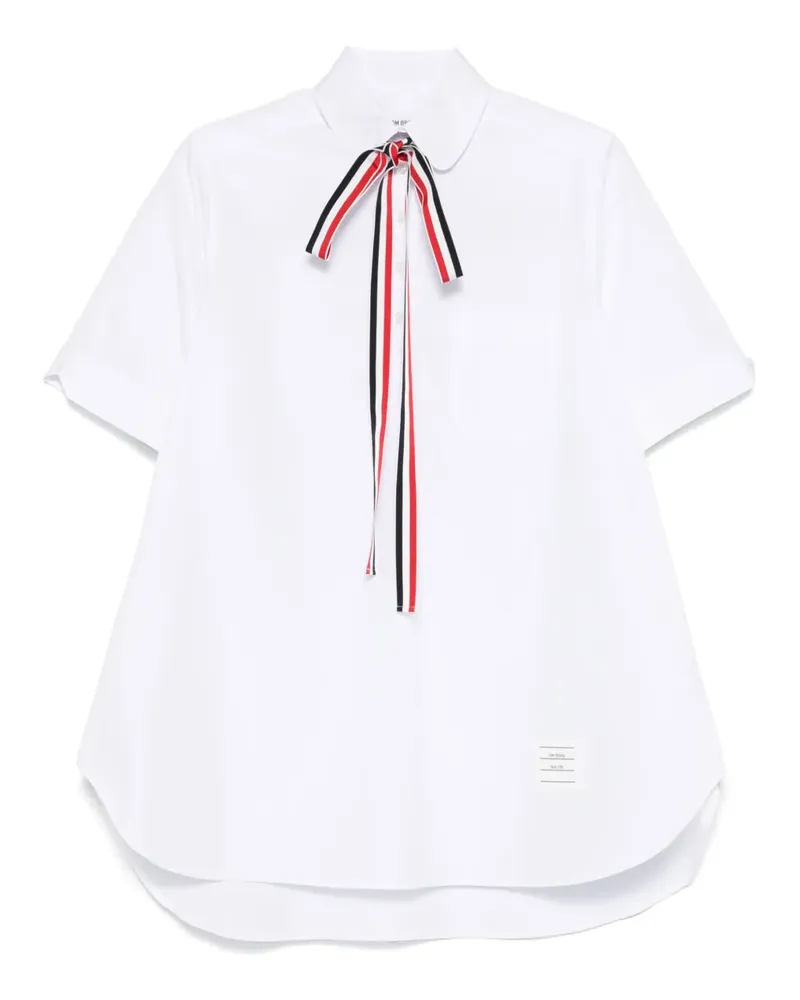 Thom Browne Klassisches Hemd - Weiß Weiß
